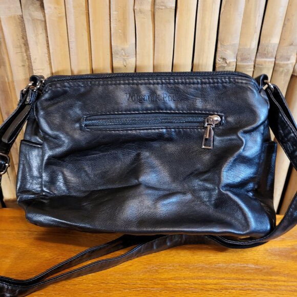 Volganik Rock Crossbody Purse Black NEW - Picture 3 of 8